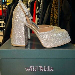 Wild fable sparkling heels